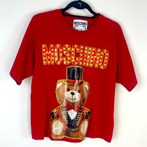 Authentic Moschino Circus Bear T-Shirt